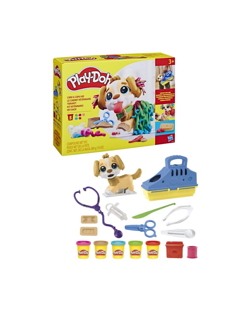 Hasbro Play-Doh Care n Carry Vet Playset (F3639)