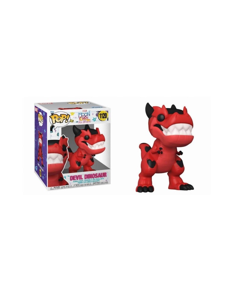 Funko Pop! Super Marvel: Moon Girl  Devil Dinosaur S1 - Devil Dinosaur #1120 Bobble-Head Vinyl Figure (6)