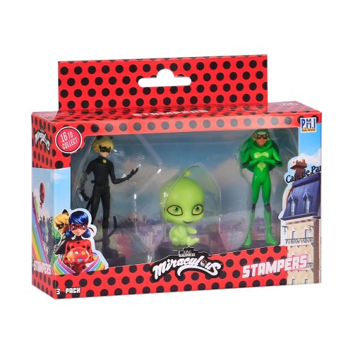 P.M.I. Miraculous Stampers - 3 Pack (S1) (Random) (MLB5021)