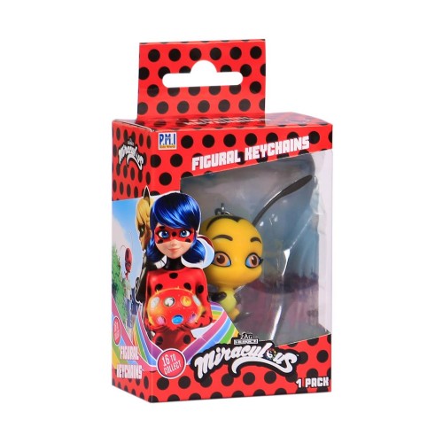 P.M.I. Miraculous Figural Keychain - 1 Pack (S1) (Random) (MLB8010)