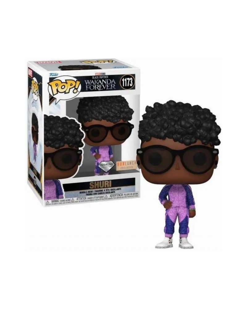 Funko Pop! Marvel: Black Panther Wakanda Forever - Shuri (Diamond Collection) (Special Edition) #1173 Bobble-Head Vinyl Figure