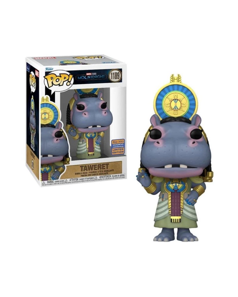 Funko Pop! Marvel: Moon Knight - Taweret (Convention Limited Edition) #1189 Bobble-Head Vinyl Figure