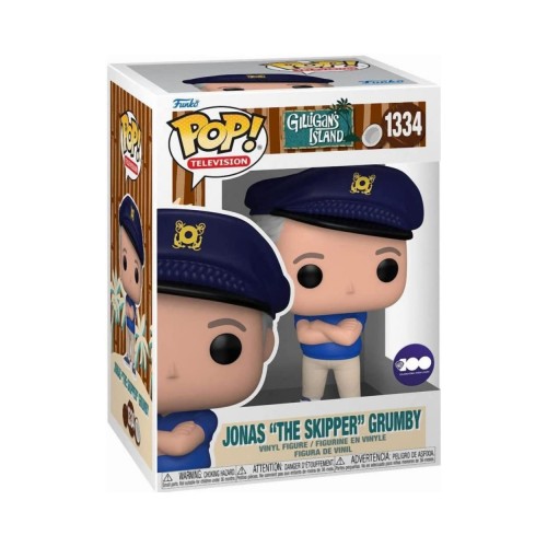 Funko Pop! Television: Gilligan’s Island - Jonas The Skipper Grumby #1334 Vinyl Figure