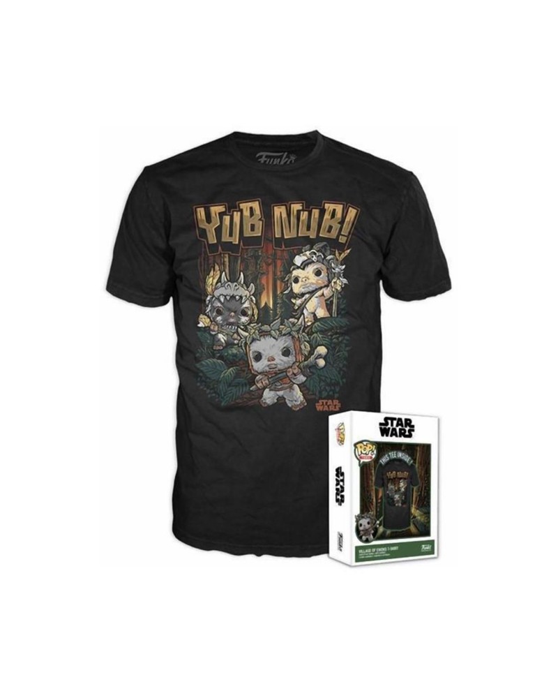 Funko Boxed Tees: Disney Star Wars Return of the Jedi - Village of Ewoks (L)