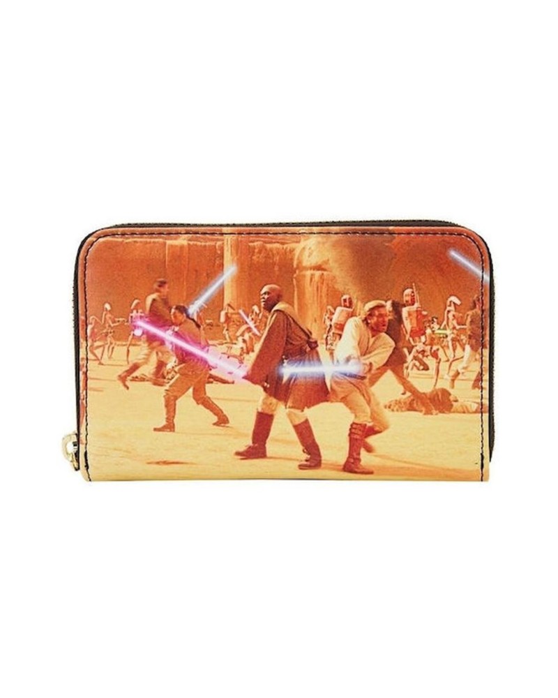Loungefly Disney Star Wars - Episode Two Attack of the Clones Scene Zip Around Wallet (STWA0238)