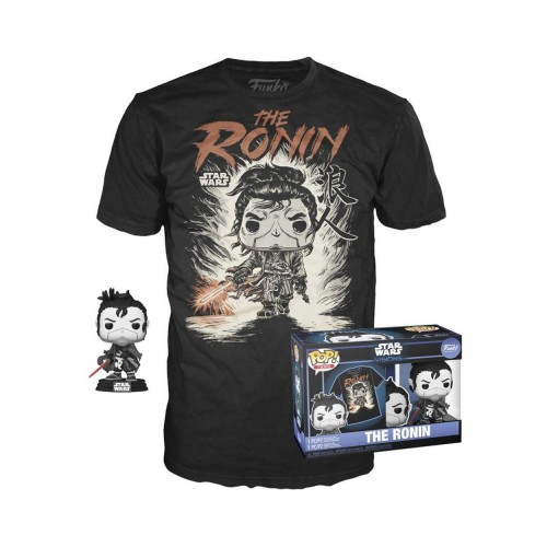 Funko Funko Pop!  Tee (Adult): Star Wars - The Ronin Vinyl Figure and T-Shirt (S)