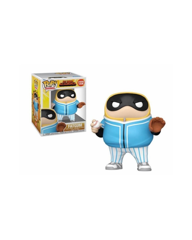 Funko Pop! Super Animation: My Hero Academia - Fatgum (Baseball) #1332 Vinyl Figure (6)