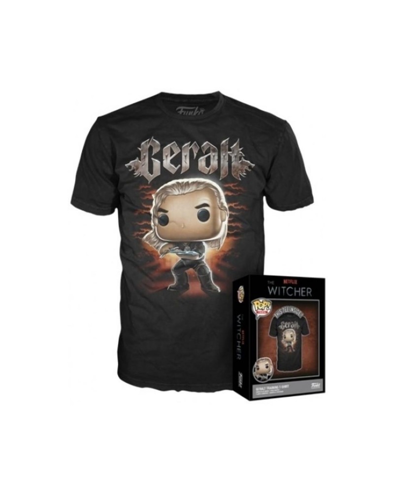 Funko Boxed Tees: The Witcher - Geralt Training (XL)