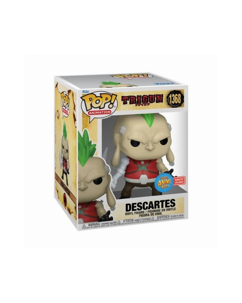Funko Pop! Animation Super: Trigun - Descartes (Gamestop Exclusive) #1368 Vinyl Figure (6)