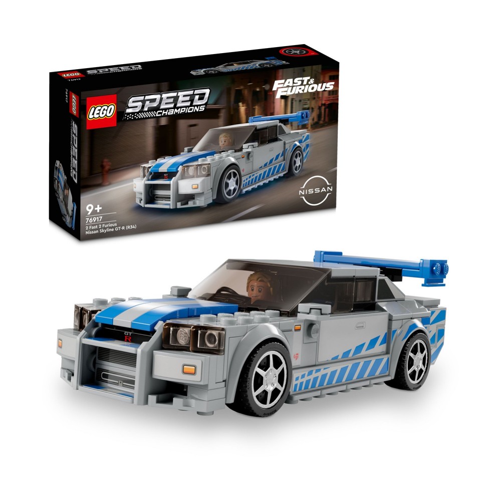 LEGO® Speed Champions: 2 Fast 2 Furious Nissan Skyline GT-R (R34) (76917)