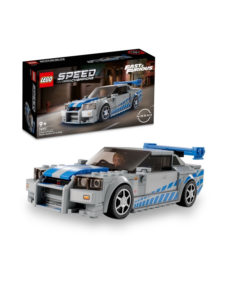 LEGO® Speed Champions: 2 Fast 2 Furious Nissan Skyline GT-R (R34) (76917)