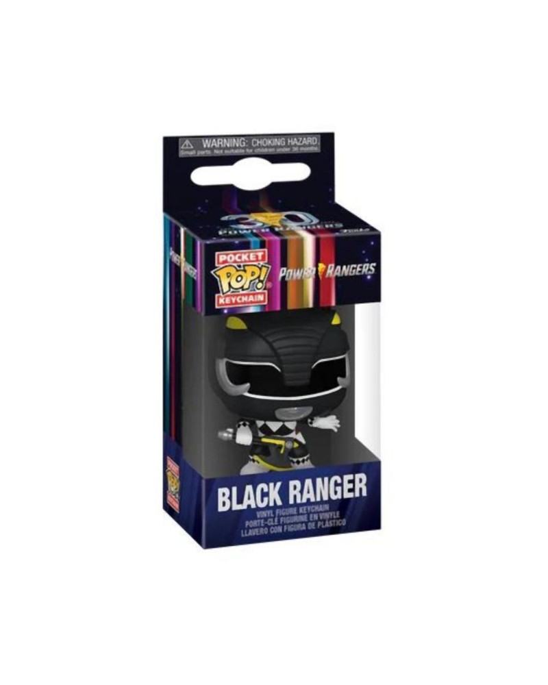 Funko Pocket Pop! Power Rangers - Black Ranger Vinyl Figure Keychain