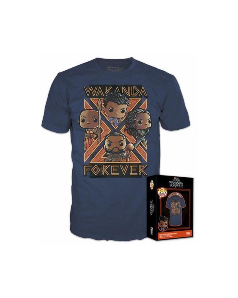 Funko Boxed Tee: Marvel Black Panther Wakanda Forever T-shirt (M)