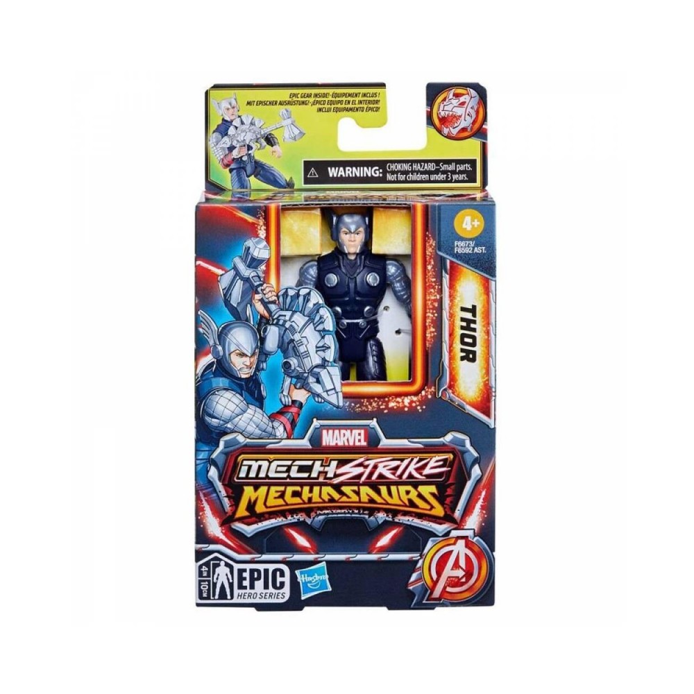 Hasbro Marvel Mech Strike: Mechasaurus - Thor (6) Action Figure (F6673)