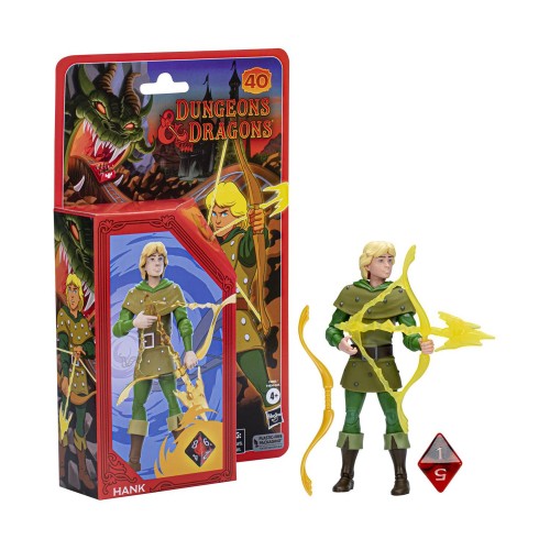 Hasbro Fans - Dungeons  Dragons Retro Collection: Hank Action Figure (15cm) (Excl.) (F4882)