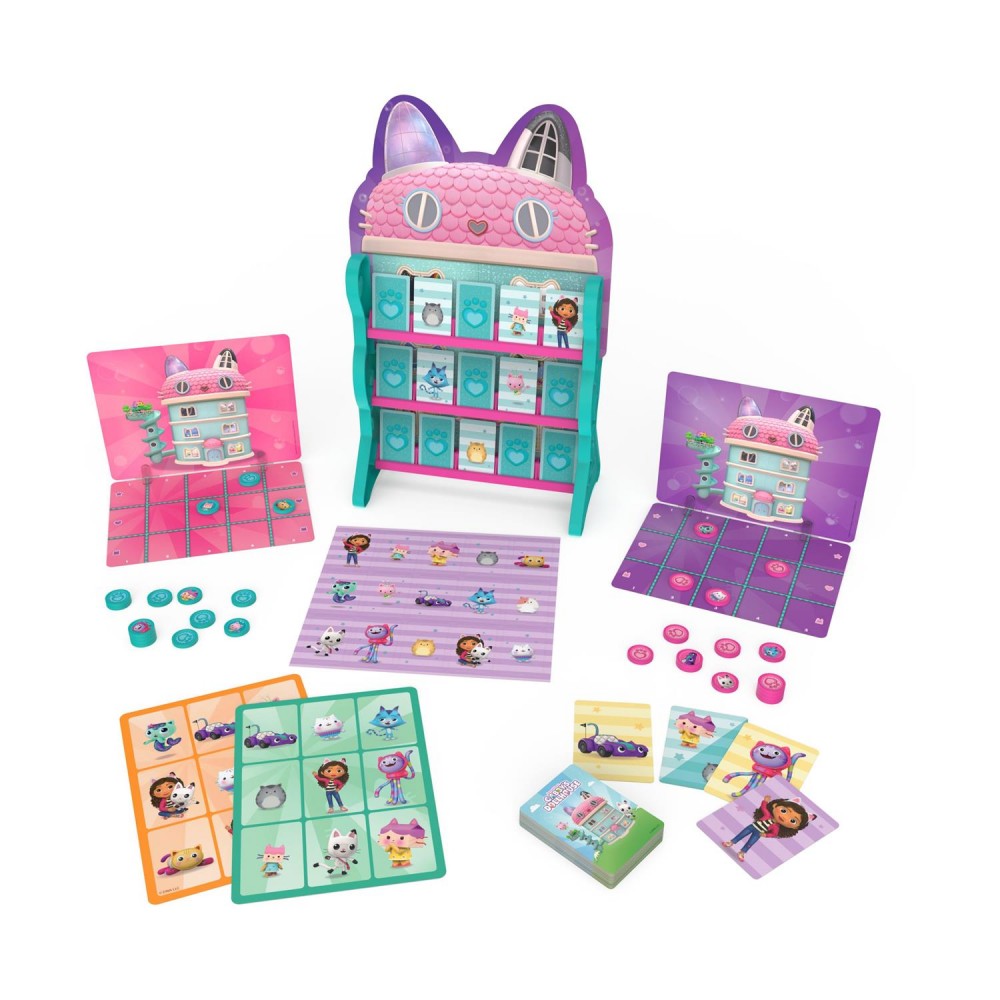 Spin Master Gabbys Dollhouse: 8 Games Under 1 Roof - Board Games (6065857)