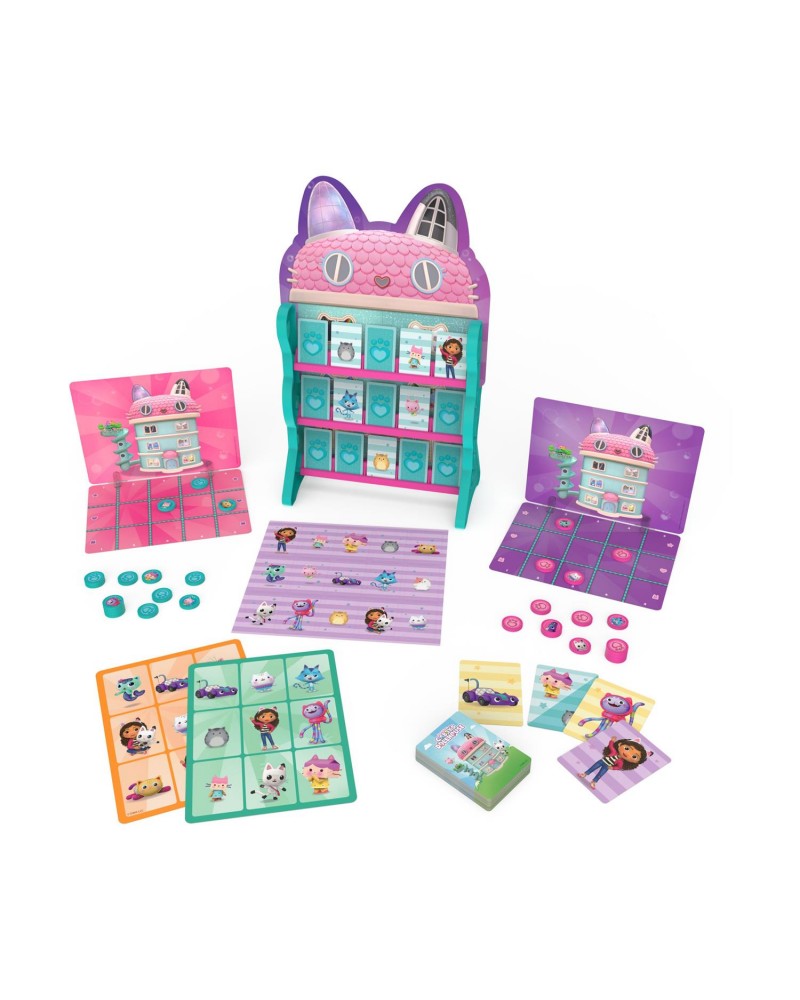 Spin Master Gabbys Dollhouse: 8 Games Under 1 Roof - Board Games (6065857)