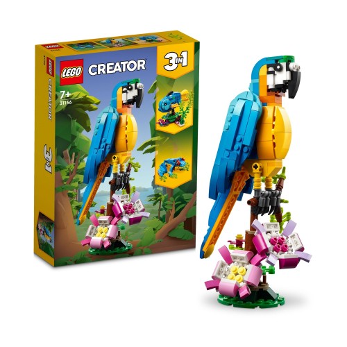 LEGO® Creator: 3in1 Exotic Parrot (31136)