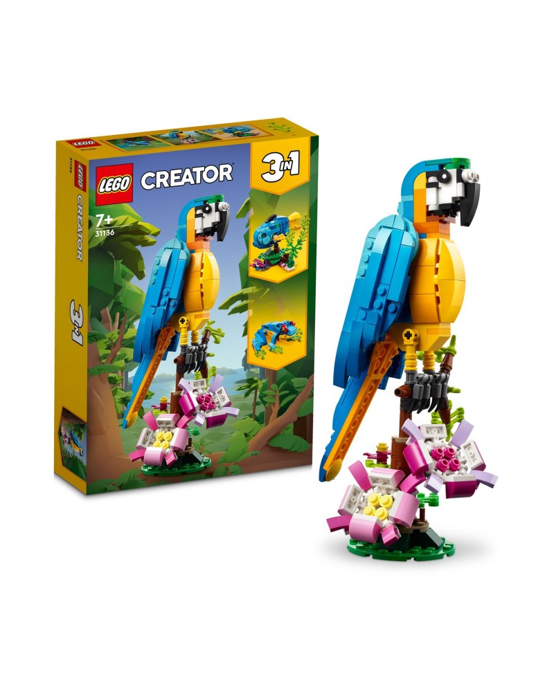 LEGO® Creator: 3in1 Exotic Parrot (31136)
