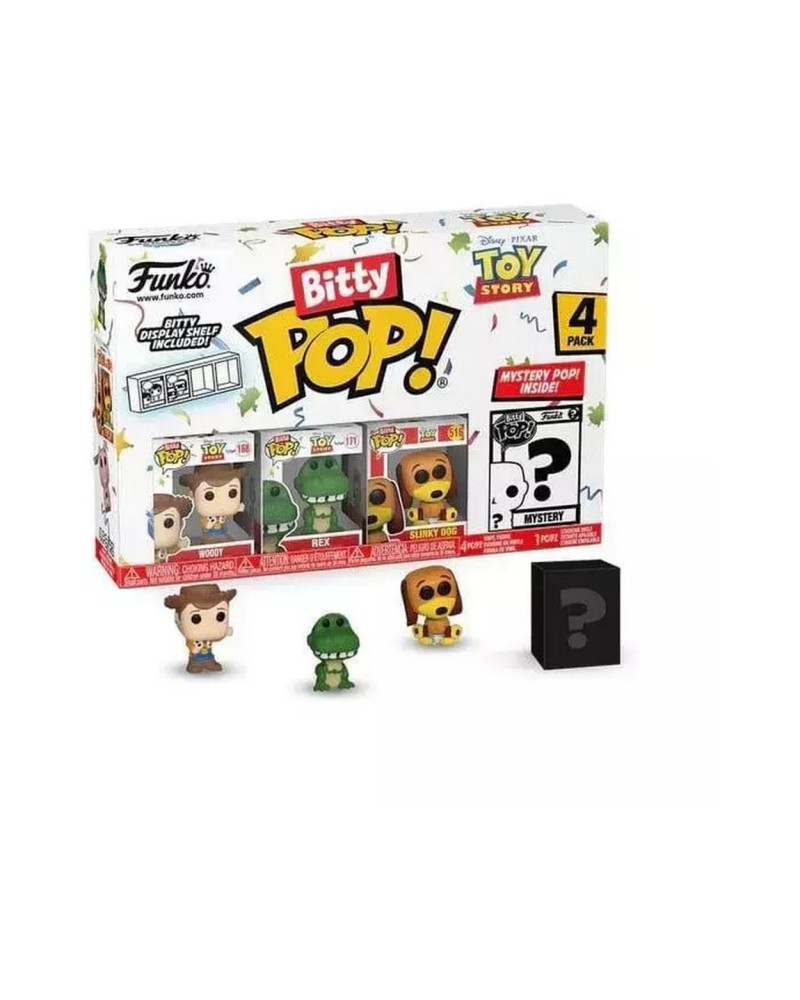 Funko Bitty Pop! 4-Pack: Disney Toy Story - Woody Vinyl Figures