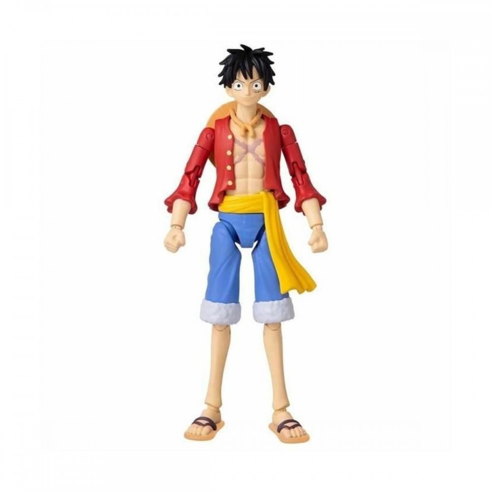 Bandai Anime Heroes: One Piece - Monkey D. Luffy (Renewal Version) Action Figure (37008)