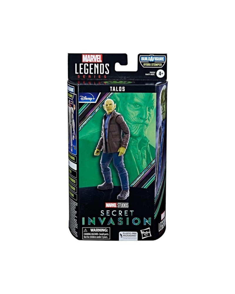 Hasbro Disney Marvel Legends Series: Build a Figure Hydra Stomper - Secret Invasion Talos Action Figure (15cm) (F6535)