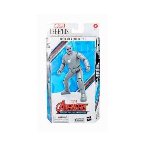 Hasbro Fans Marvel Avengers: Legends Series (60th Anniversary) - Beyond Earths Mightiest - Iron Man (Model 01) Action Figure (F7061)