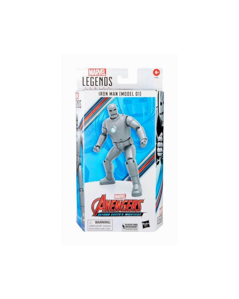 Hasbro Fans Marvel Avengers: Legends Series (60th Anniversary) - Beyond Earths Mightiest - Iron Man (Model 01) Action Figure (F7061)