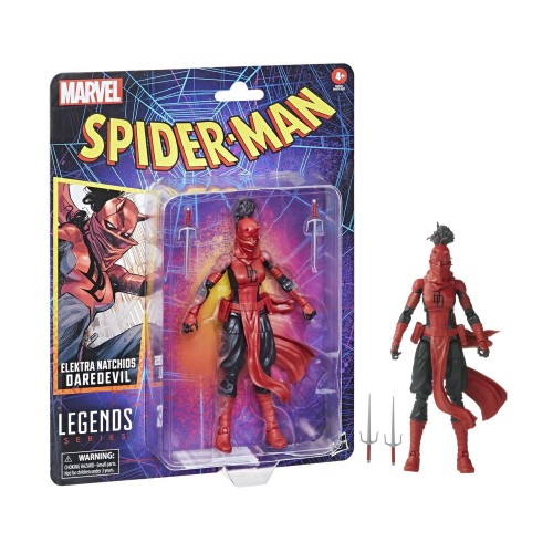 Hasbro Fans Marvel Legends Series: Spider-Man - Elektra Natchios Daredevil Action Figure (15cm) (Excl.) (F6572)
