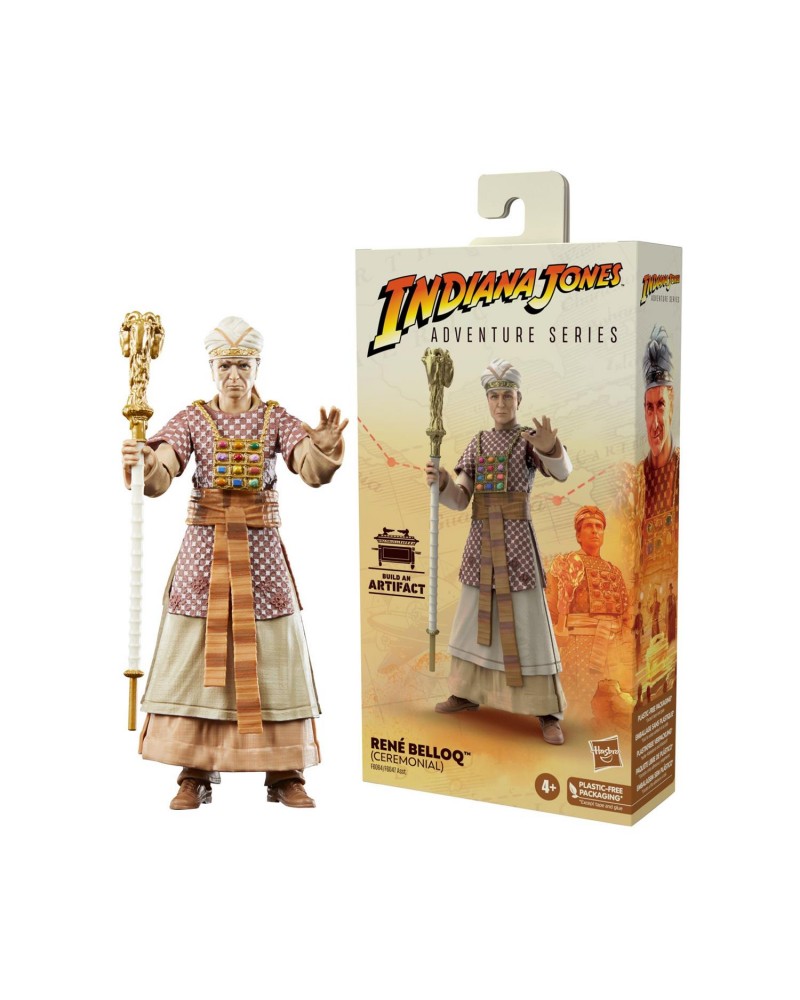 Hasbro Fans Adventure Series: Indiana Jones - Rene Belloq (Ceremonial) Action Figure (15cm) (Excl.) (F6064)