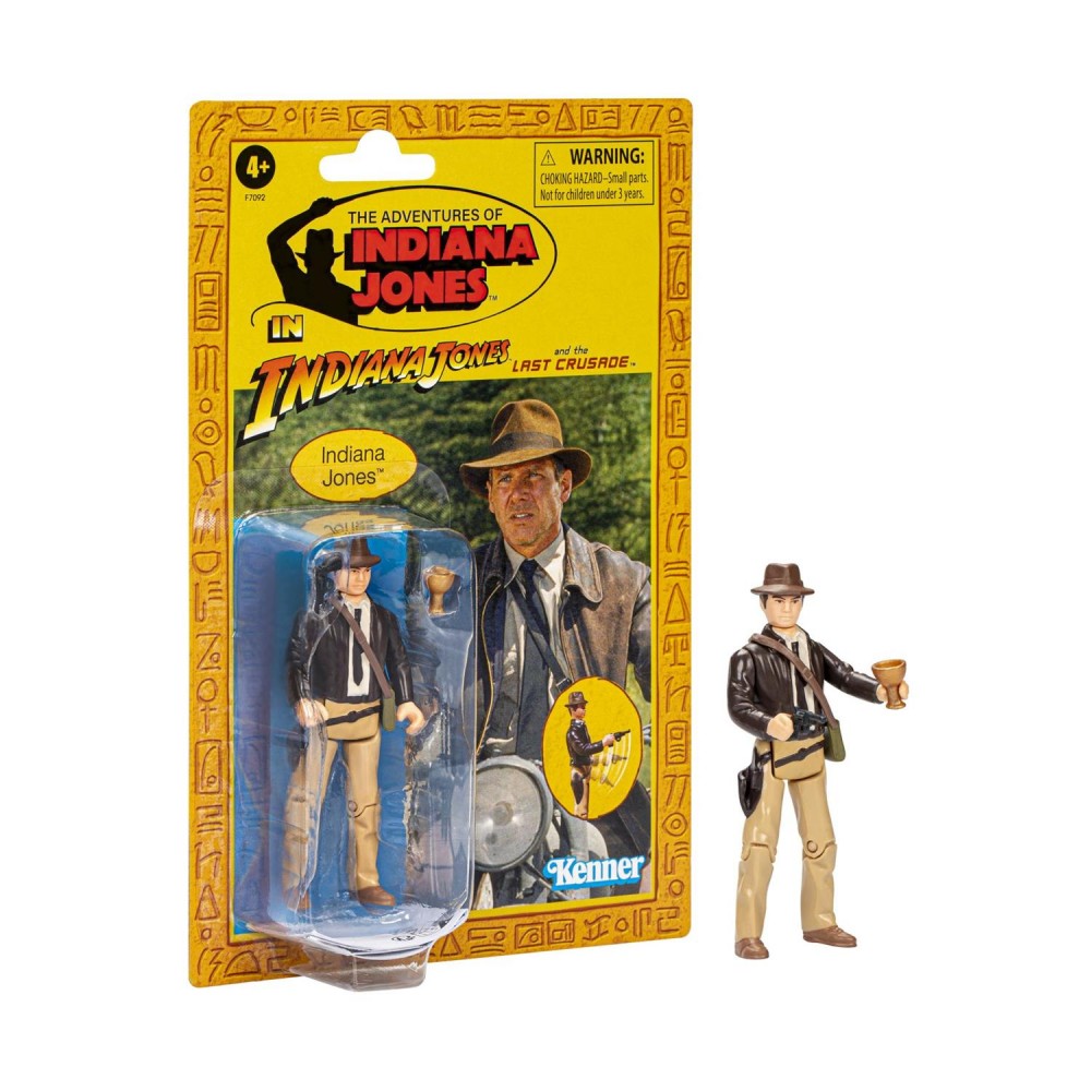 Hasbro Fans Indiana Jones and the Temple of Doom: Indiana Jones (Adventure) Action Figure (15cm) (Excl.) (F7092)