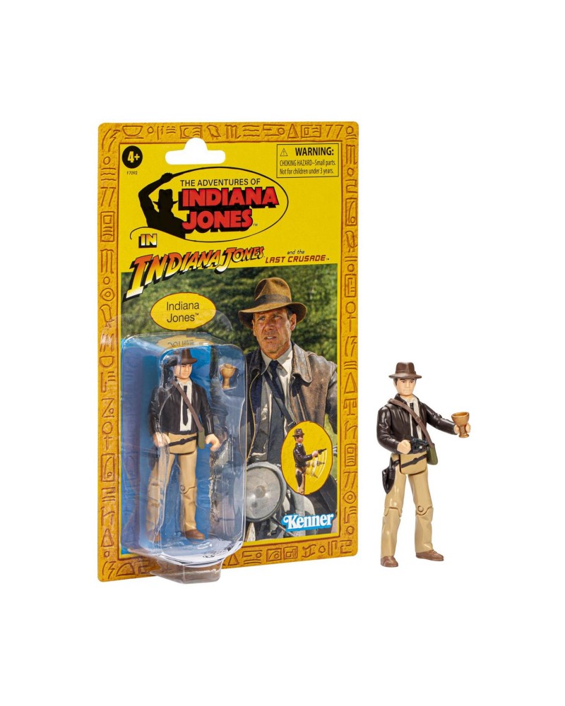 Hasbro Fans Indiana Jones and the Temple of Doom: Indiana Jones (Adventure) Action Figure (15cm) (Excl.) (F7092)
