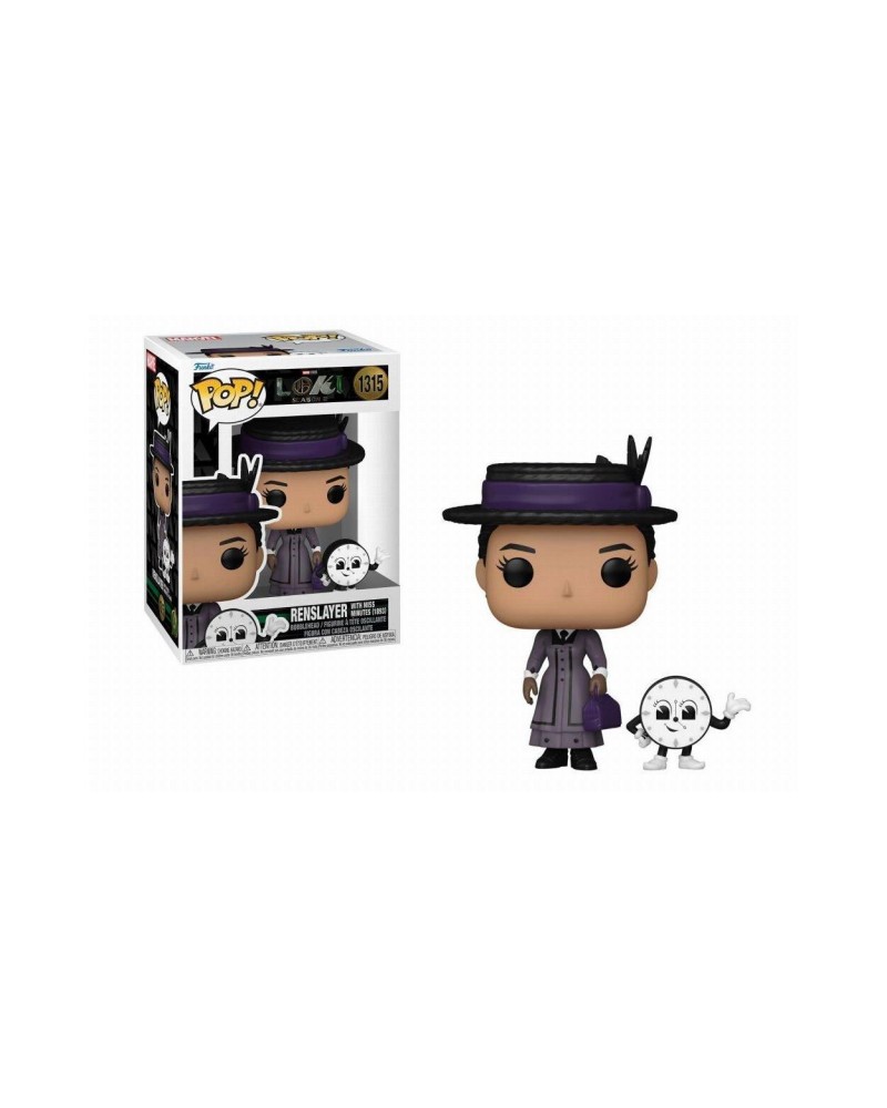 Funko Pop! Marvel: Loki Season 2 - Renslayer with Miss Minutes (1893) #1315 Bobble-Head Vinyl Figure