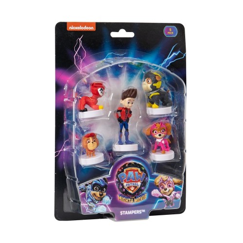 P.M.I. Paw Patrol: The Mighty Movie - Stampers 5 Pack (S2) (Random) (PAWM5240)