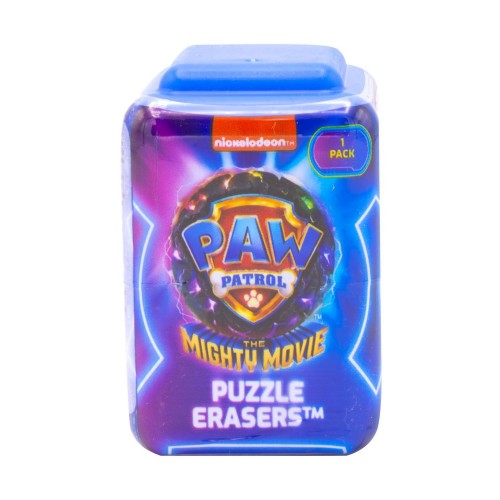 P.M.I. Paw Patrol: The Mighty Movie - 3D Puzzle Eraser 1 Pack Figure Blind Box (5cm) (Random) (PAWM1210)
