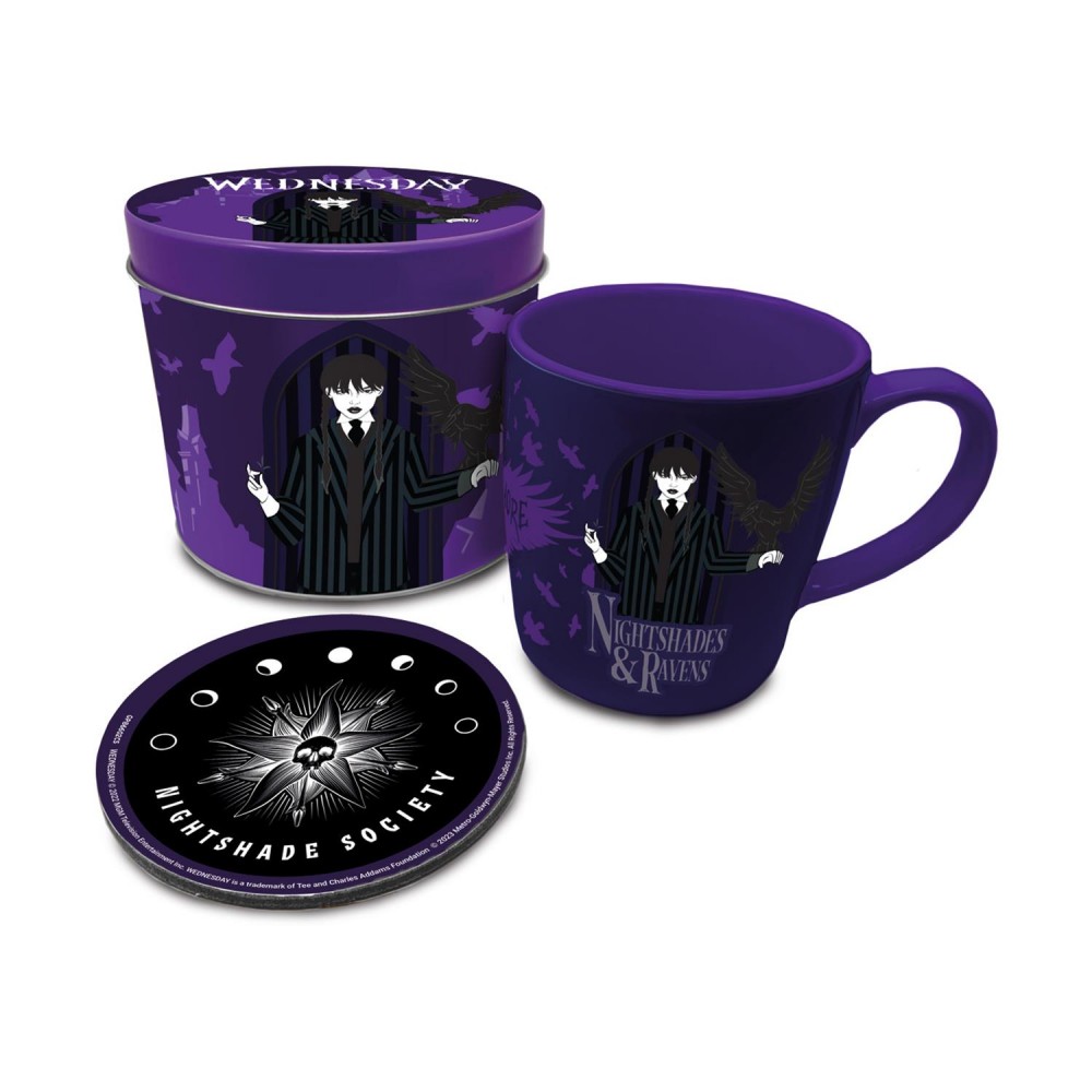 Pyramid Wednesday: Nightshades  Ravens (Mug  Coaster In Keepsake Tin) (GP86602)