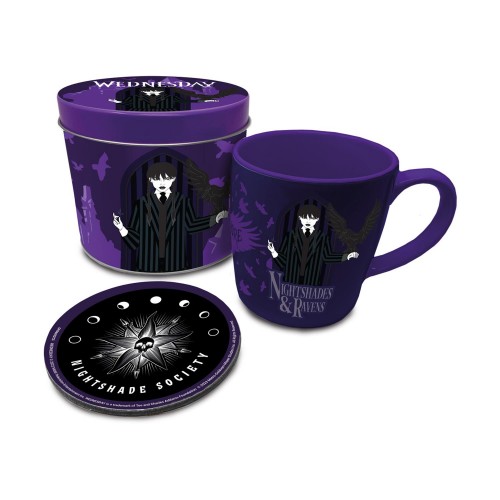 Pyramid Wednesday: Nightshades  Ravens (Mug  Coaster In Keepsake Tin) (GP86602)