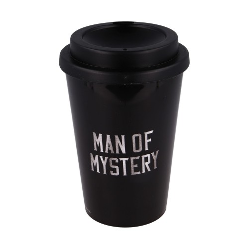 Stor Disney: Star Wars The Mandalorian Small Plastic Double-Walled Coffee Tumbler (390ml) (04868)