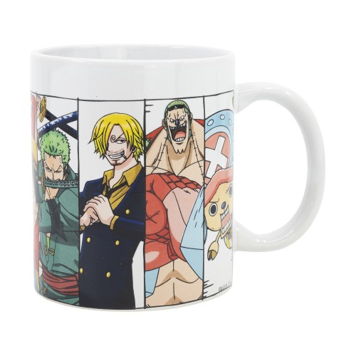 Stor: One Piece - Crew Battle Ceramic Mug in Gift Box (325ml)