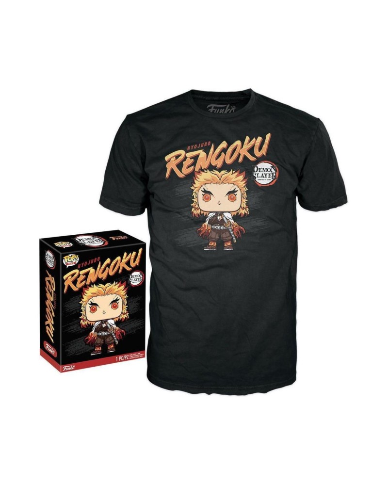 Funko Boxed Tee: Demon Slayer - Rengoku (S)