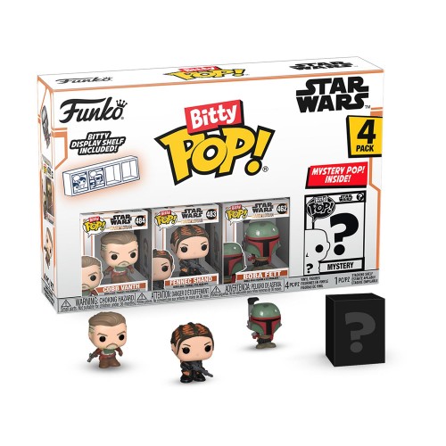 Funko Bitty Pop! 4-Pack Star Wars: The Mandalorian - Cobb Vanth Vinyl Figures
