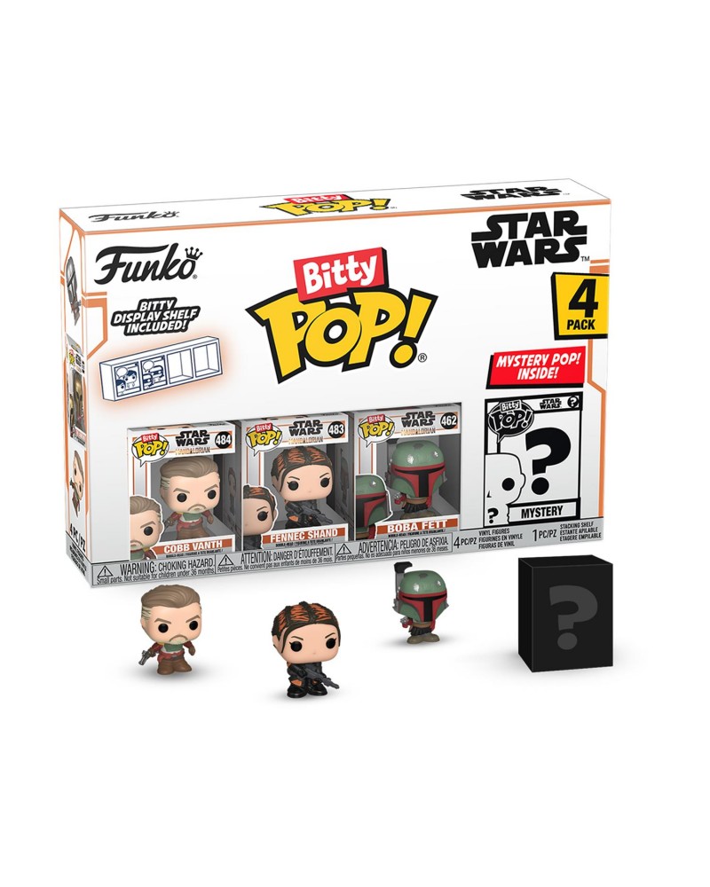 Funko Bitty Pop! 4-Pack Star Wars: The Mandalorian - Cobb Vanth Vinyl Figures