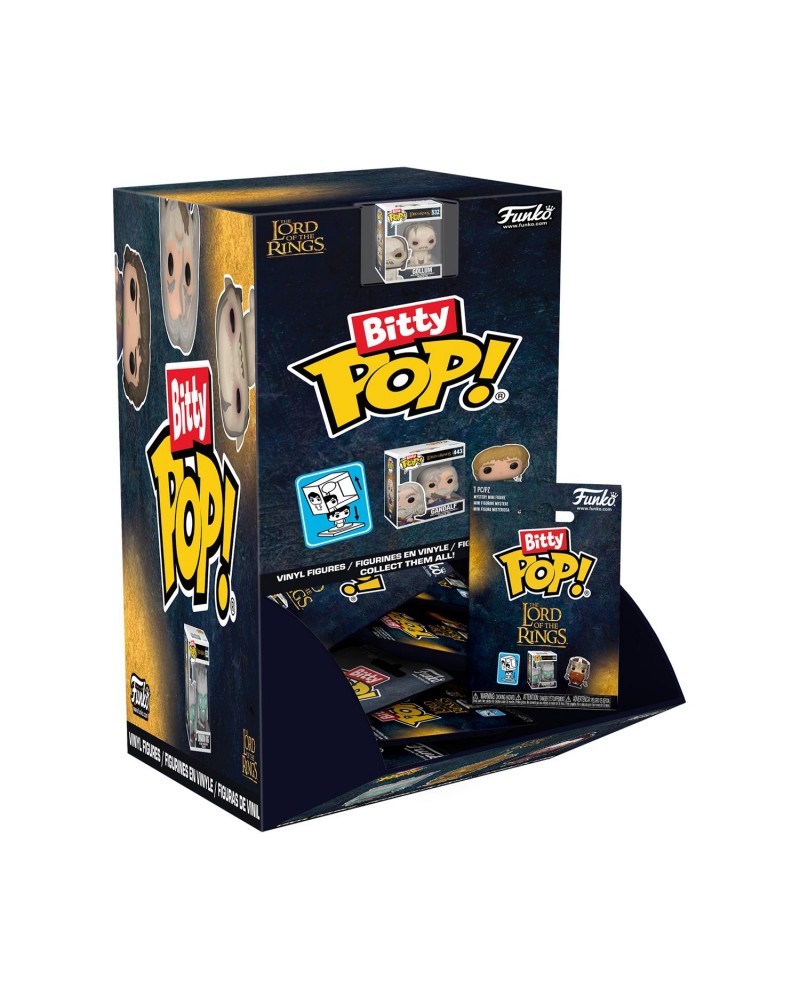 Funko Bitty Pop! Singles: The Lord of the Rings Mystery Mini Figures (32 Pcs PDQ) (Blind Bag/Random) Vinyl Figures