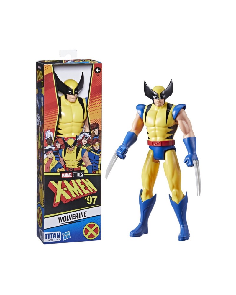 Hasbro Titan Hero Series Marvel: X-Men 97 - Wolverine Action Figure (12) (F7972)