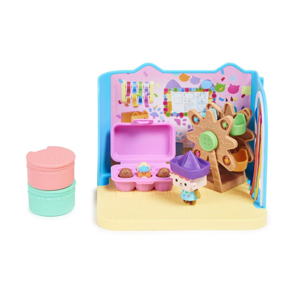 Spin Master Gabbys Dollhouse: Baby Box Craft-a-riffic Room - Art Study Deluxe Room Set (6064151)