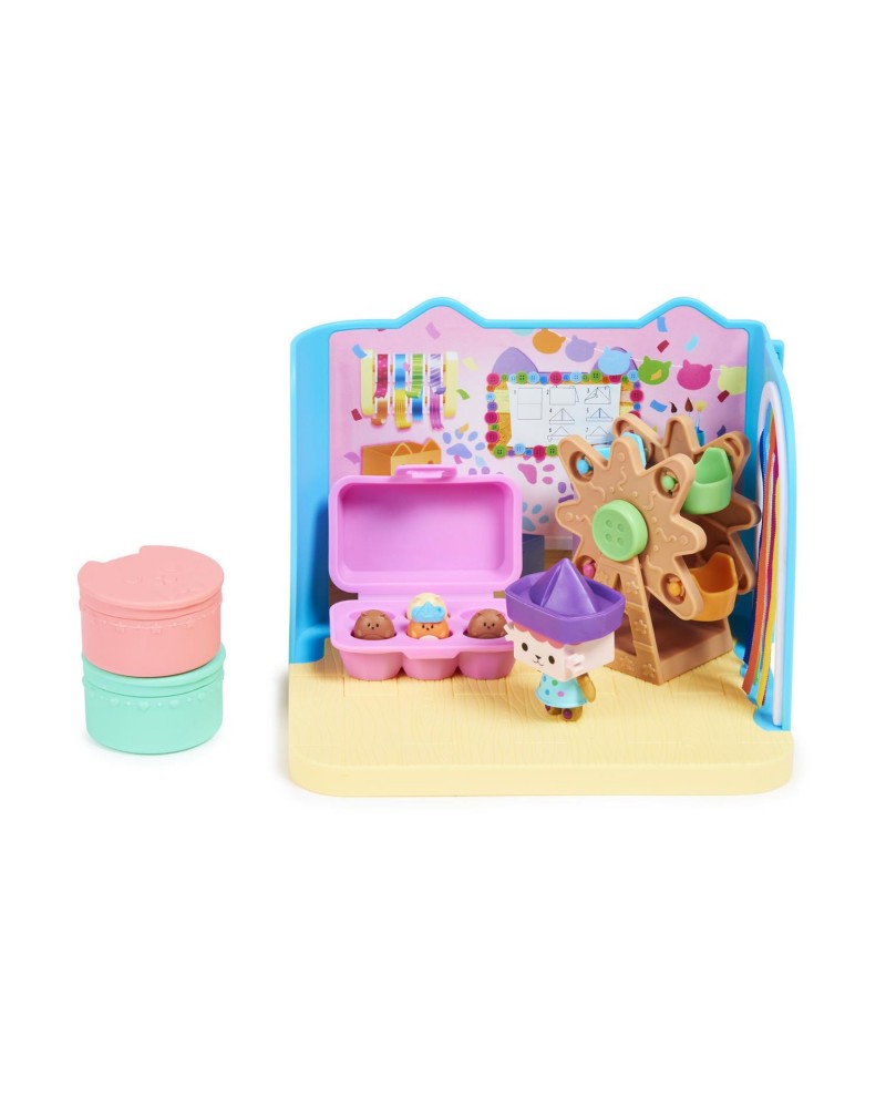 Spin Master Gabbys Dollhouse: Baby Box Craft-a-riffic Room - Art Study Deluxe Room Set (6064151)