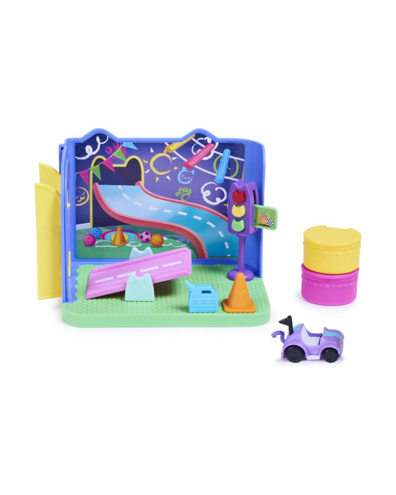 Spin Master Gabbys Dollhouse: Carlita Purr-ific Play Room Deluxe Room Set (6064149)