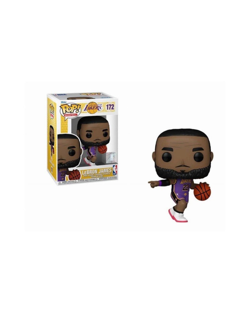 Funko Pop! Basketball: NBA Los Angeles Lakers - LeBron James #172 Vinyl Figure