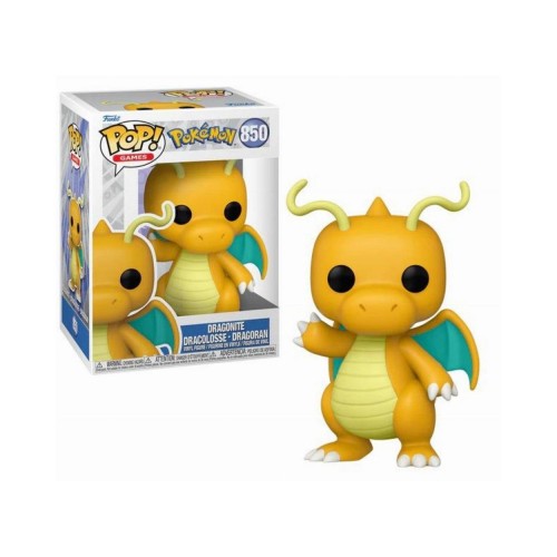 Funko Pop! Games: Pokemon - Dragonite #850 Vinyl Figure