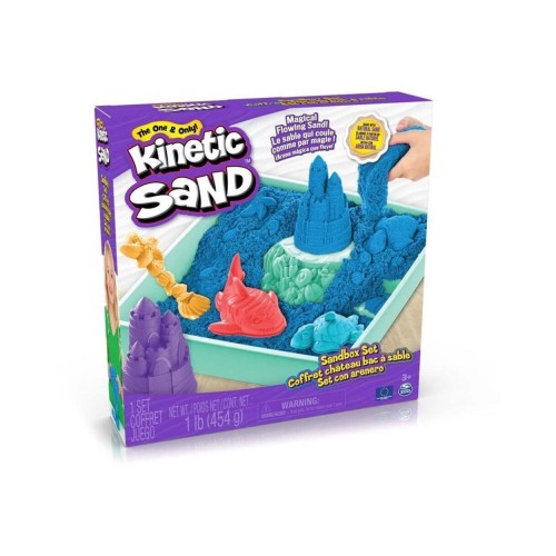 Spin Master Kinetic Sand: Sandbox Set - Blue (20143454-20146486)